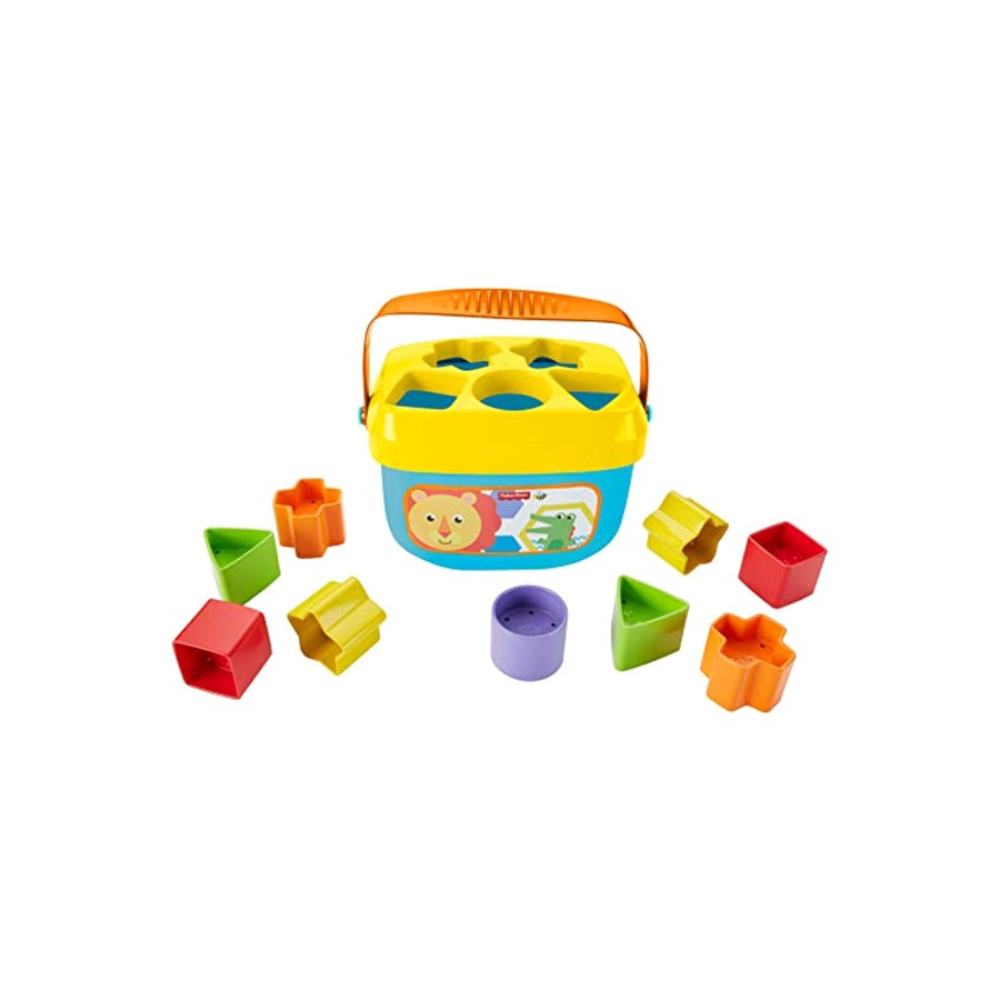 فيشر برايس مجموعة مكعبات بناء للأطفال - طراز بدائي