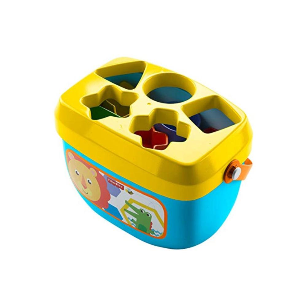 فيشر برايس مجموعة مكعبات بناء للأطفال - طراز بدائي