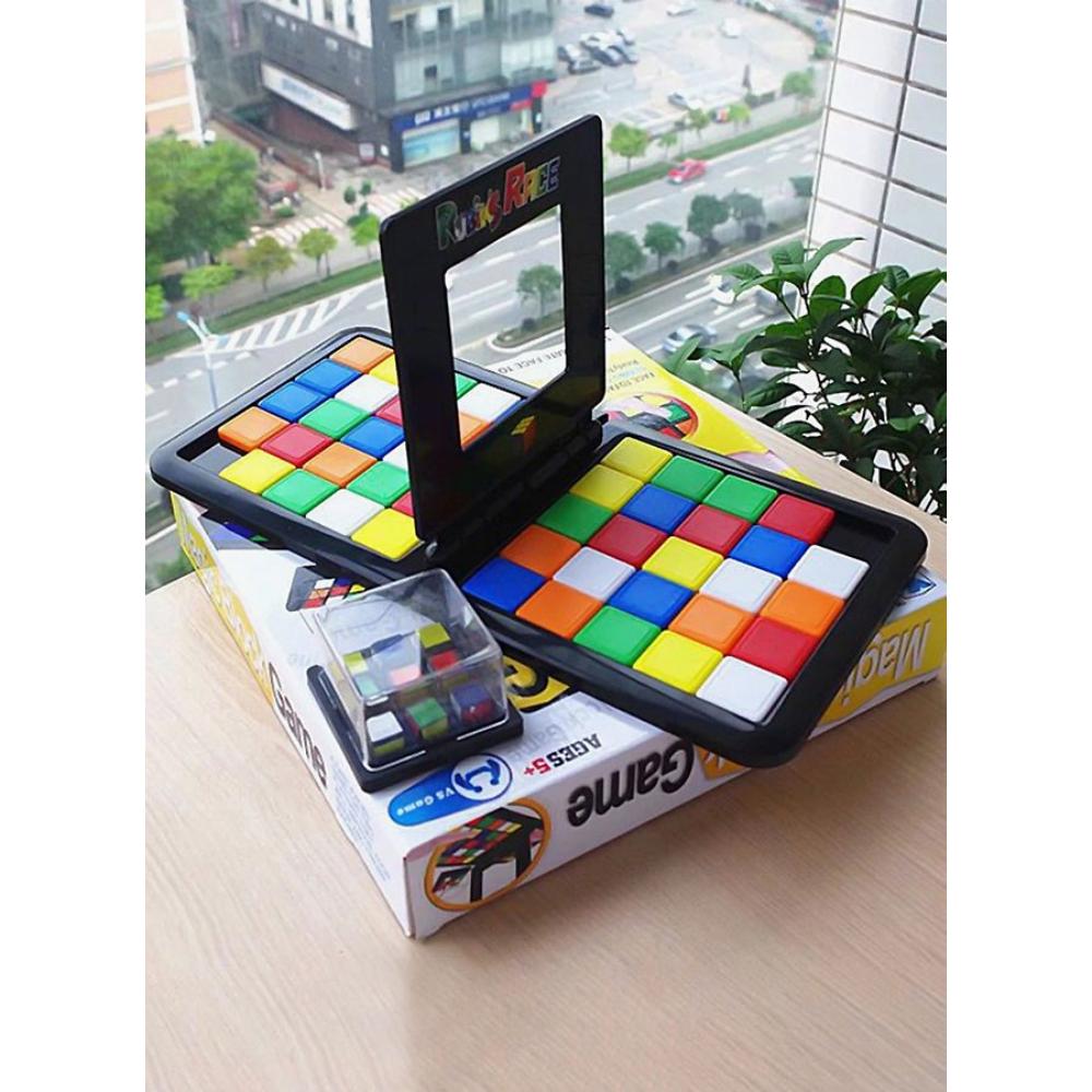  طقم لعبة معركة مكعب روبيك تركيب أجزاء