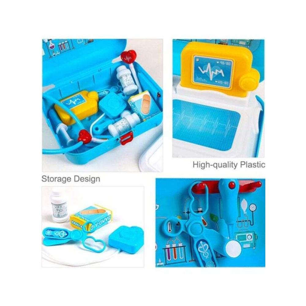 ماجيك واند مجموعة ألعاب الطبيب المتنقلة للأطفال - موديل 652129412044