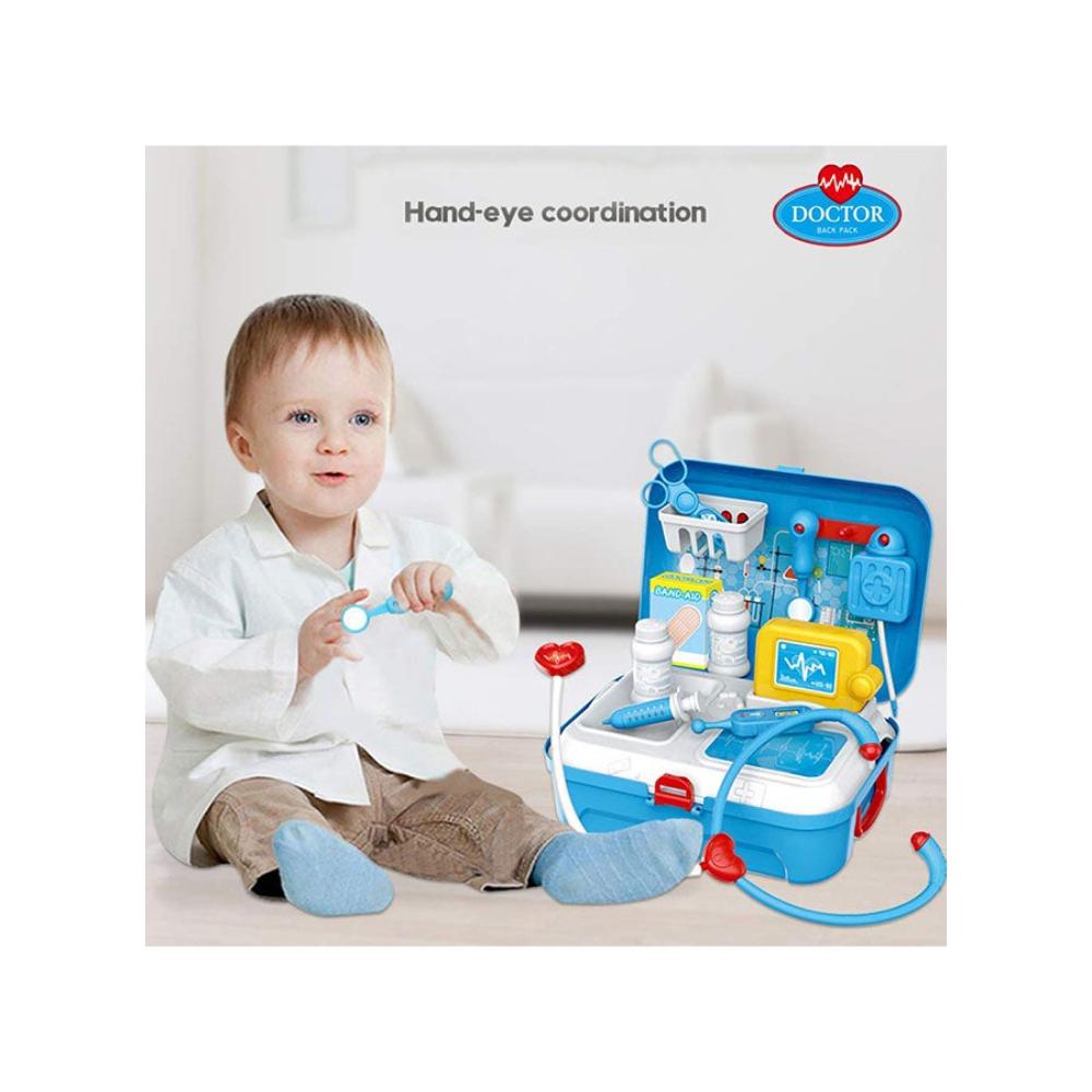 ماجيك واند مجموعة ألعاب الطبيب المتنقلة للأطفال - موديل 652129412044