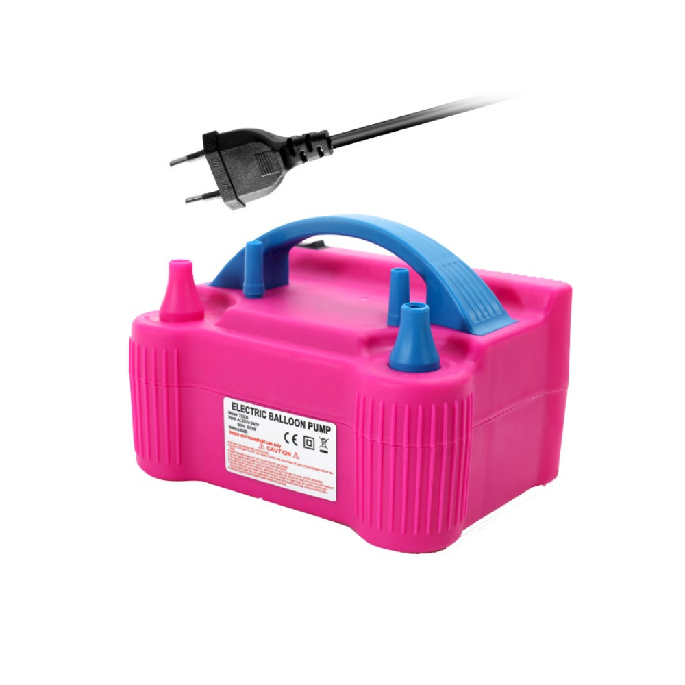 آلة نفخ بالونات مزدوجة - 20.5x16.5 سم