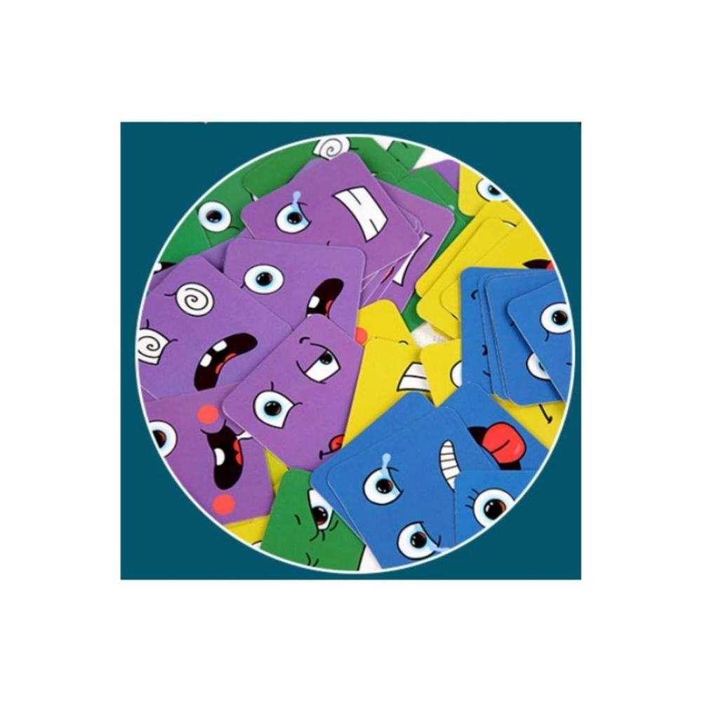  لعبة مكعبات بناء مكعب روبيك متغير الوجه