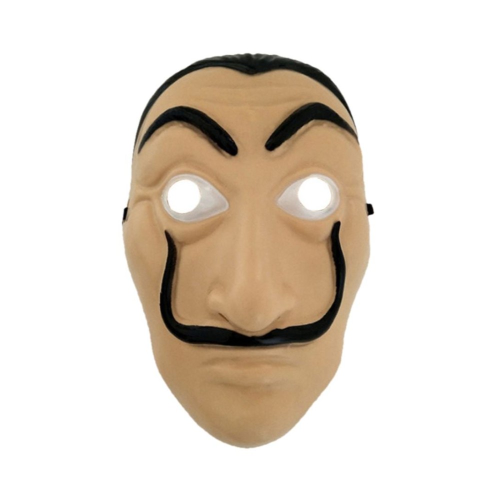  قناع واقي بتصميم مستوحى من سالفادور دالي - مقاس واحد 