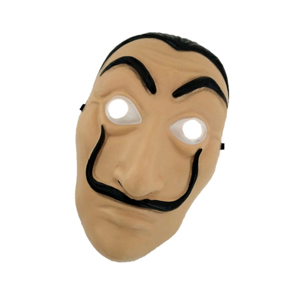  قناع واقي بتصميم مستوحى من سالفادور دالي - مقاس واحد 