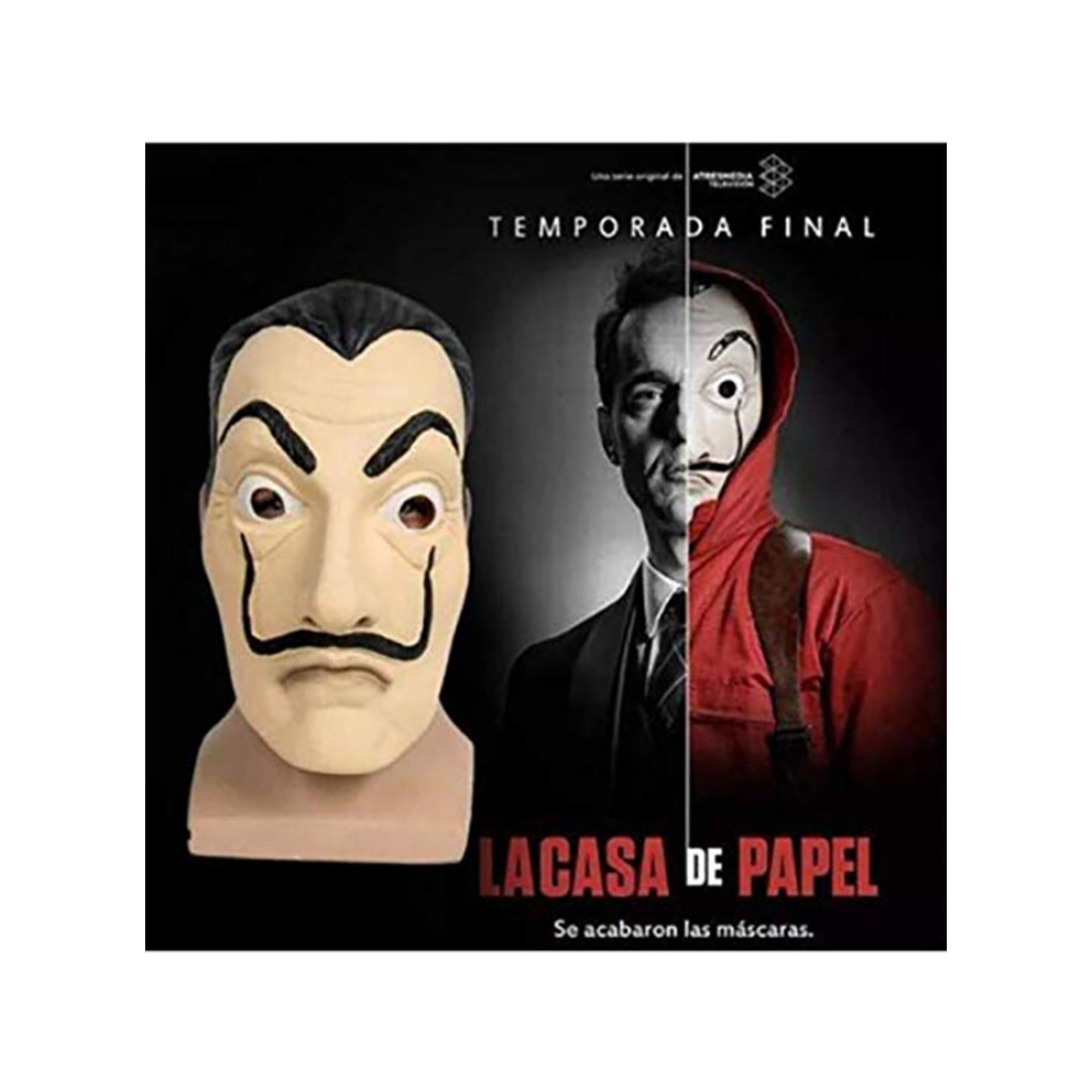  قناع واقي بتصميم مستوحى من سالفادور دالي - مقاس واحد 