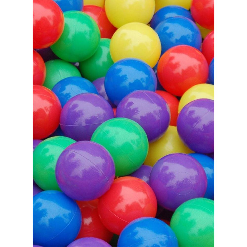  طقم خيمة كرة سباحة بلاستيكية ملونة 50 قطعة - أوشن
