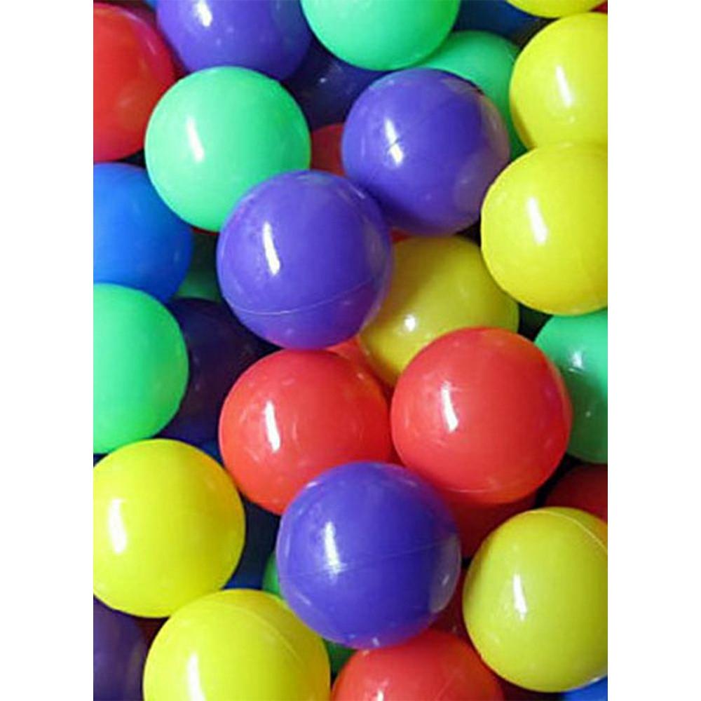 طقم خيمة كرة سباحة بلاستيكية ملونة 50 قطعة - أوشن