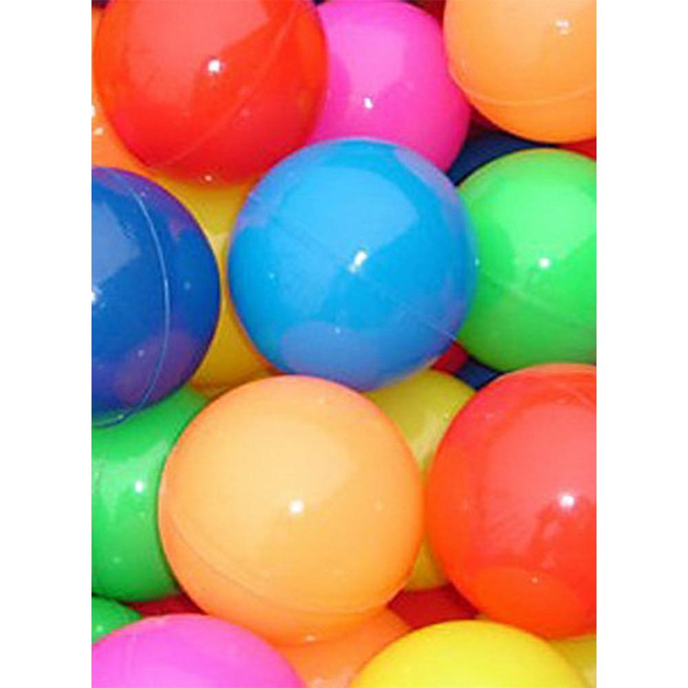  طقم خيمة كرة سباحة بلاستيكية ملونة 50 قطعة - أوشن