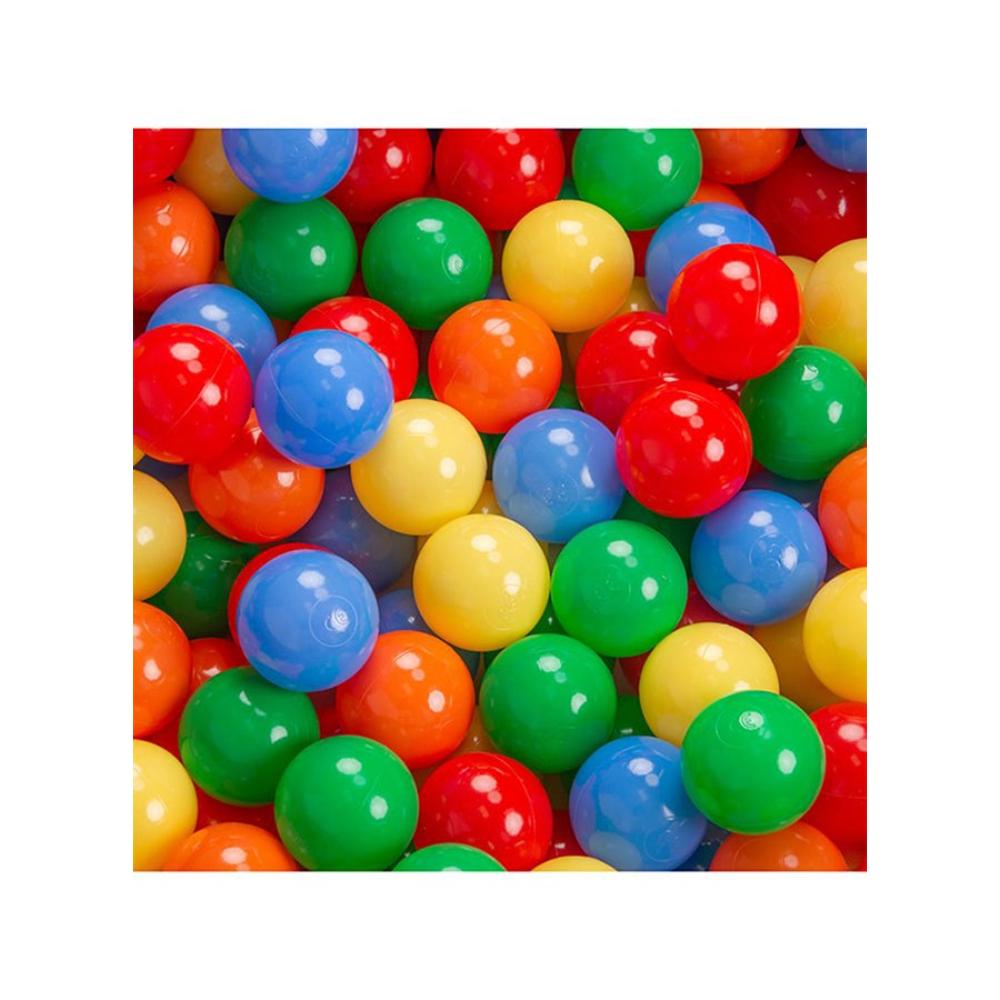  طقم خيمة كرة سباحة بلاستيكية ملونة - 50 قطعة