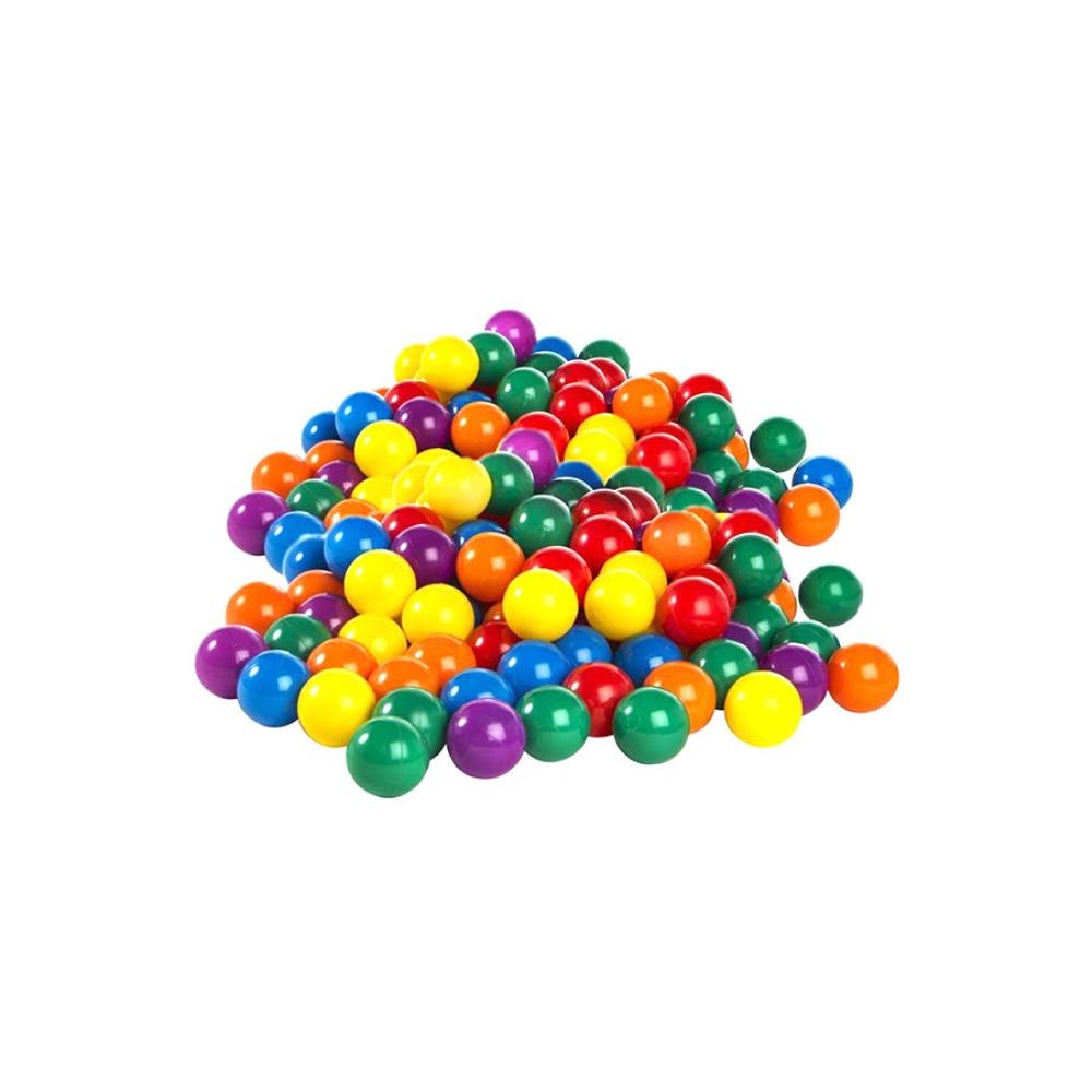  طقم خيمة كرة سباحة بلاستيكية ملونة - 50 قطعة