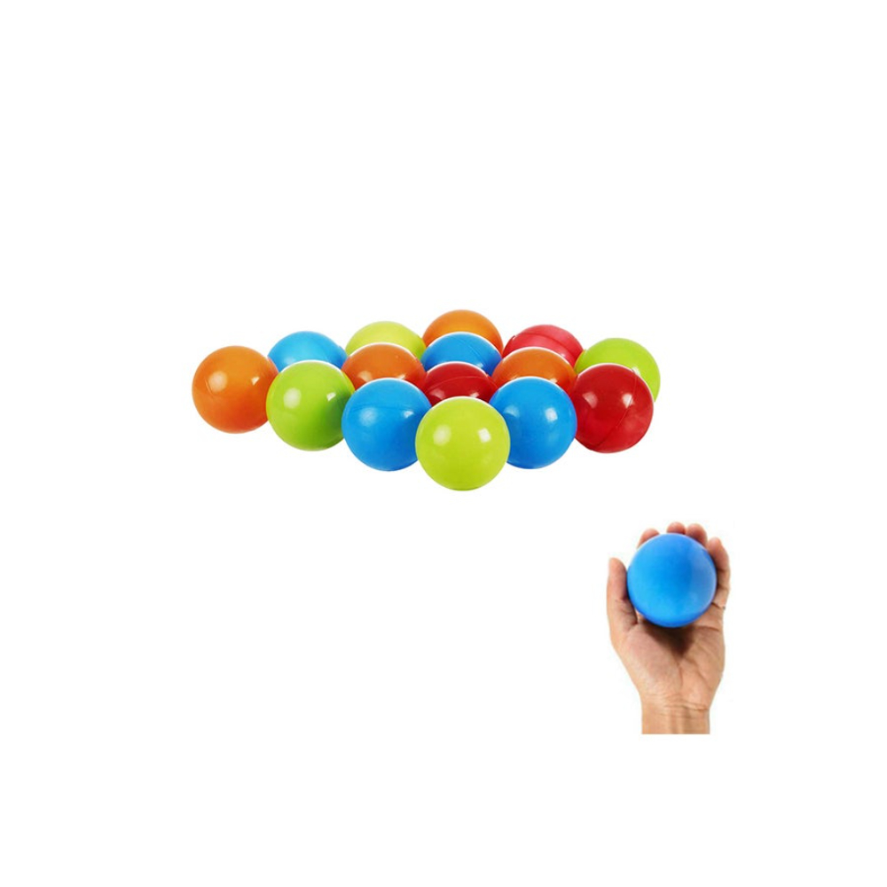  طقم خيمة كرة سباحة بلاستيكية ملونة - 50 قطعة