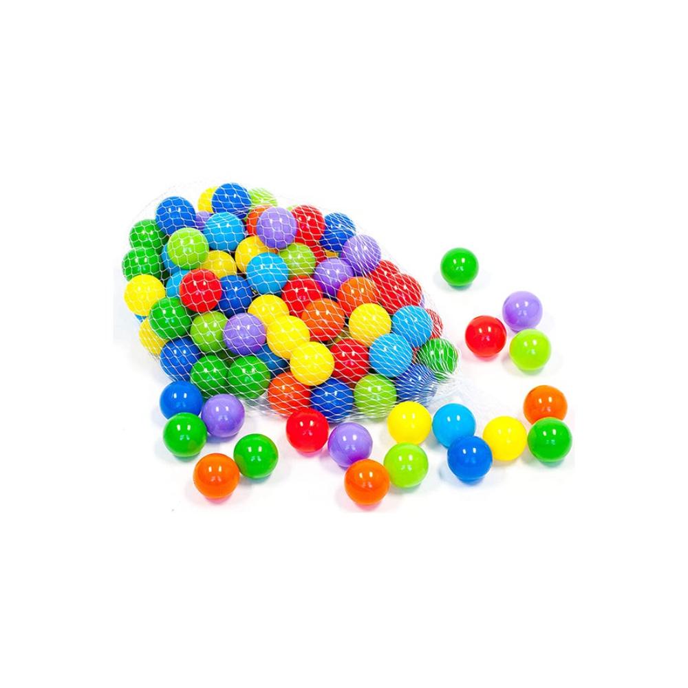 ميتو بيبي طقم كرات بلاستيكية ناعمة 50 قطعة متعددة الألوان - موديل 7901458909767