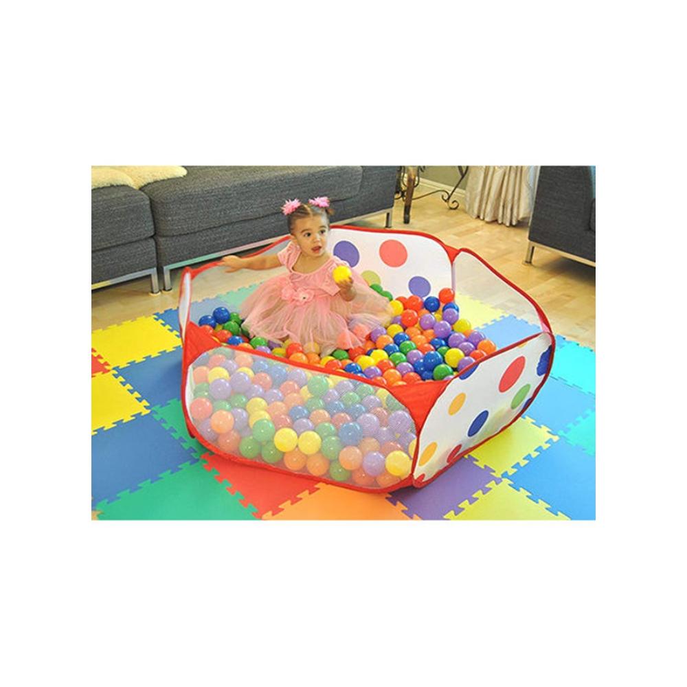 ميتو بيبي طقم كرات بلاستيكية ناعمة 50 قطعة متعددة الألوان - موديل 7901458909767