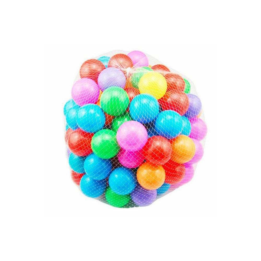  طقم كرات بلاستيكية ناعمة 50 قطعة متعددة الألوان - موديل SH-JC50-50