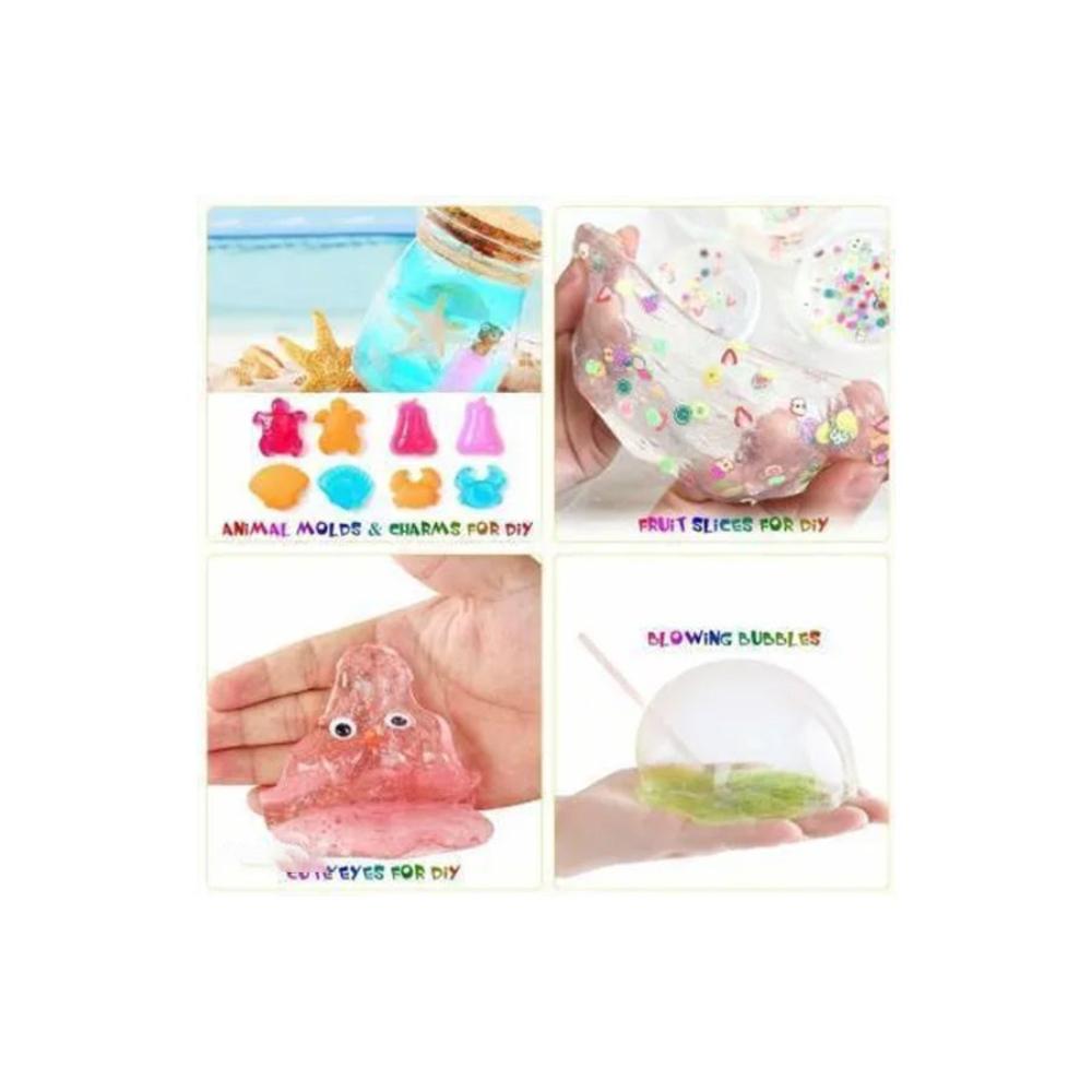 أرت لوك مجموعة سلايم وطين ناعم للأطفال - 12 قطعة