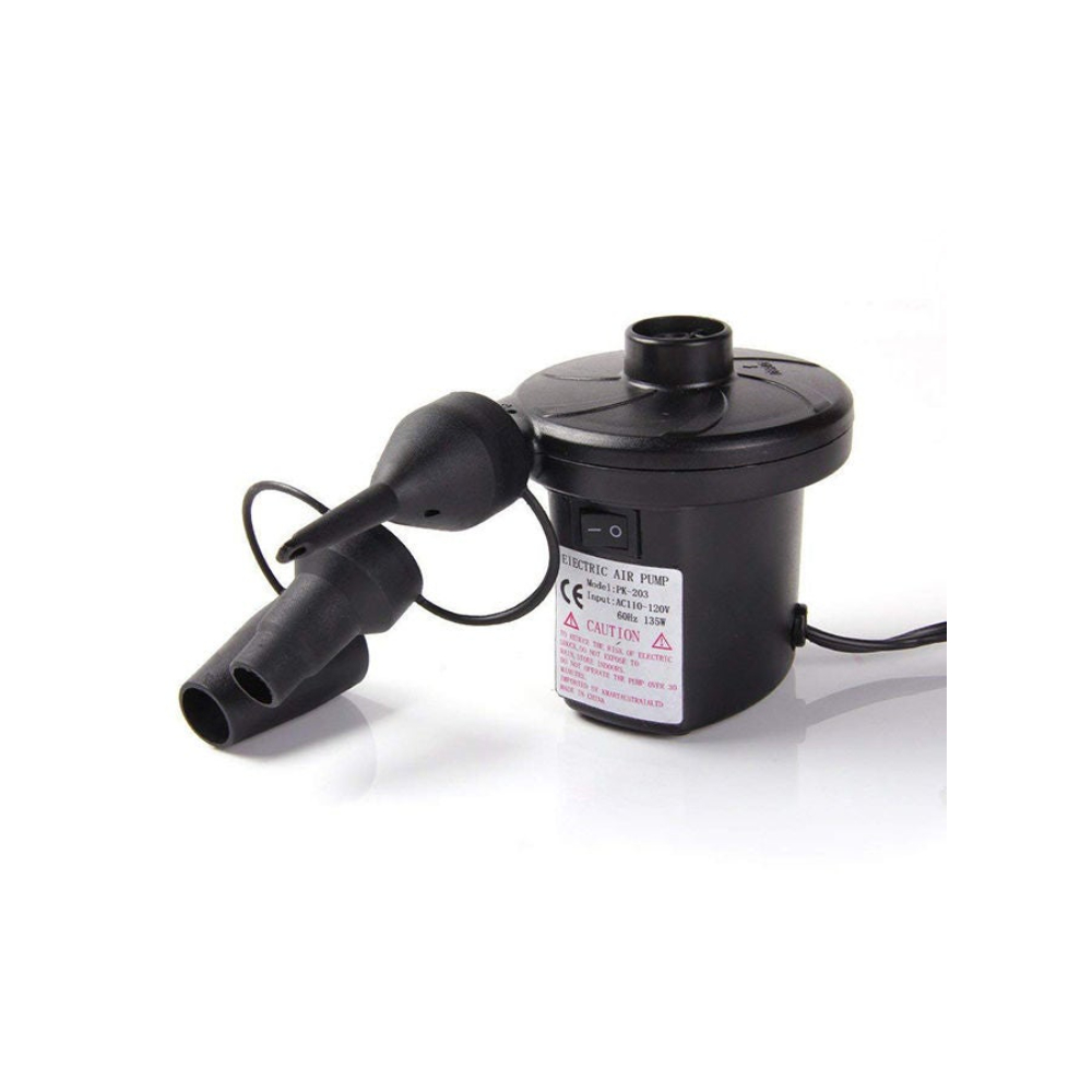  منفاخ هواء كهربائي بثلاث فوهات - أسود 