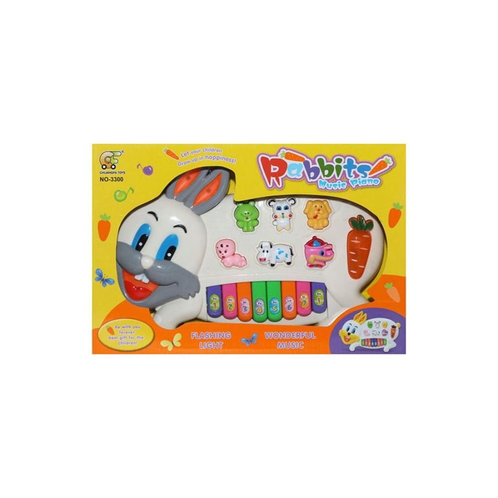 تشانج فا تويز بيانو أرنب موسيقي للجنسين 
