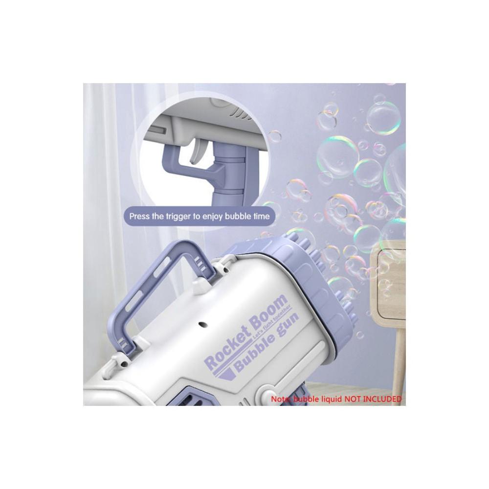  لعبة مسدس صنع الفقاعات جاتلينج 6 قطع - 49x13.5x30.5 سم