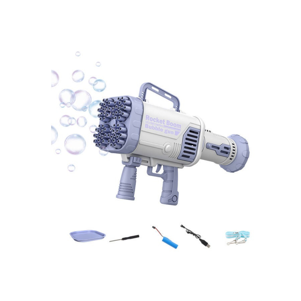  لعبة مسدس صنع الفقاعات جاتلينج 6 قطع - 49x13.5x30.5 سم