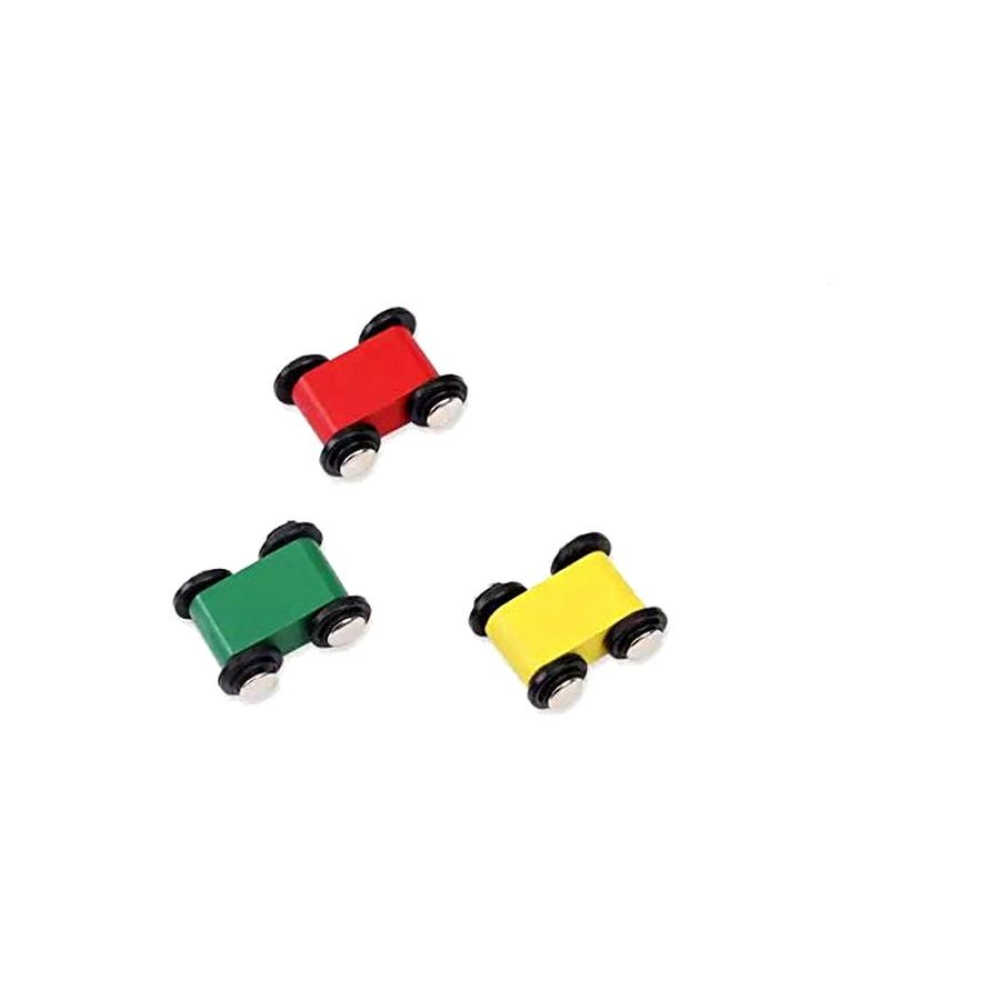 جريزلي منحدر خشبي لسيارات السباق المصغرة 4 مستويات - متعدد الألوان