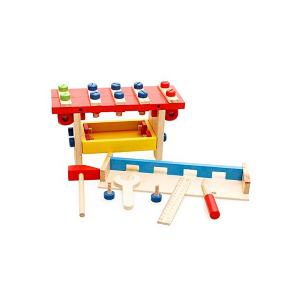 الأسطورة تويز طاولة أدوات تركيب الألغاز الخشبية للأطفال - موديل 3441