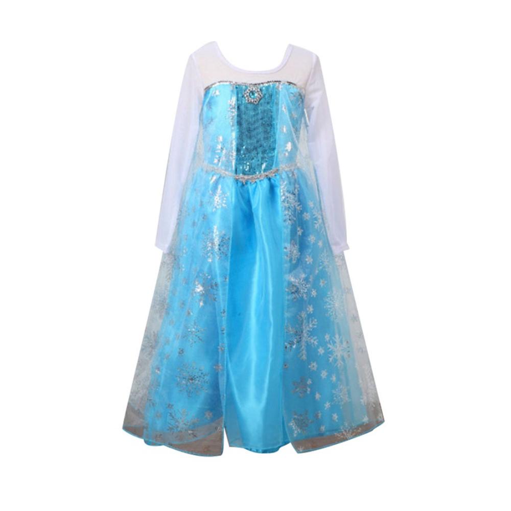 بي جي فستان أميرة للطفلات - طول 140 سم