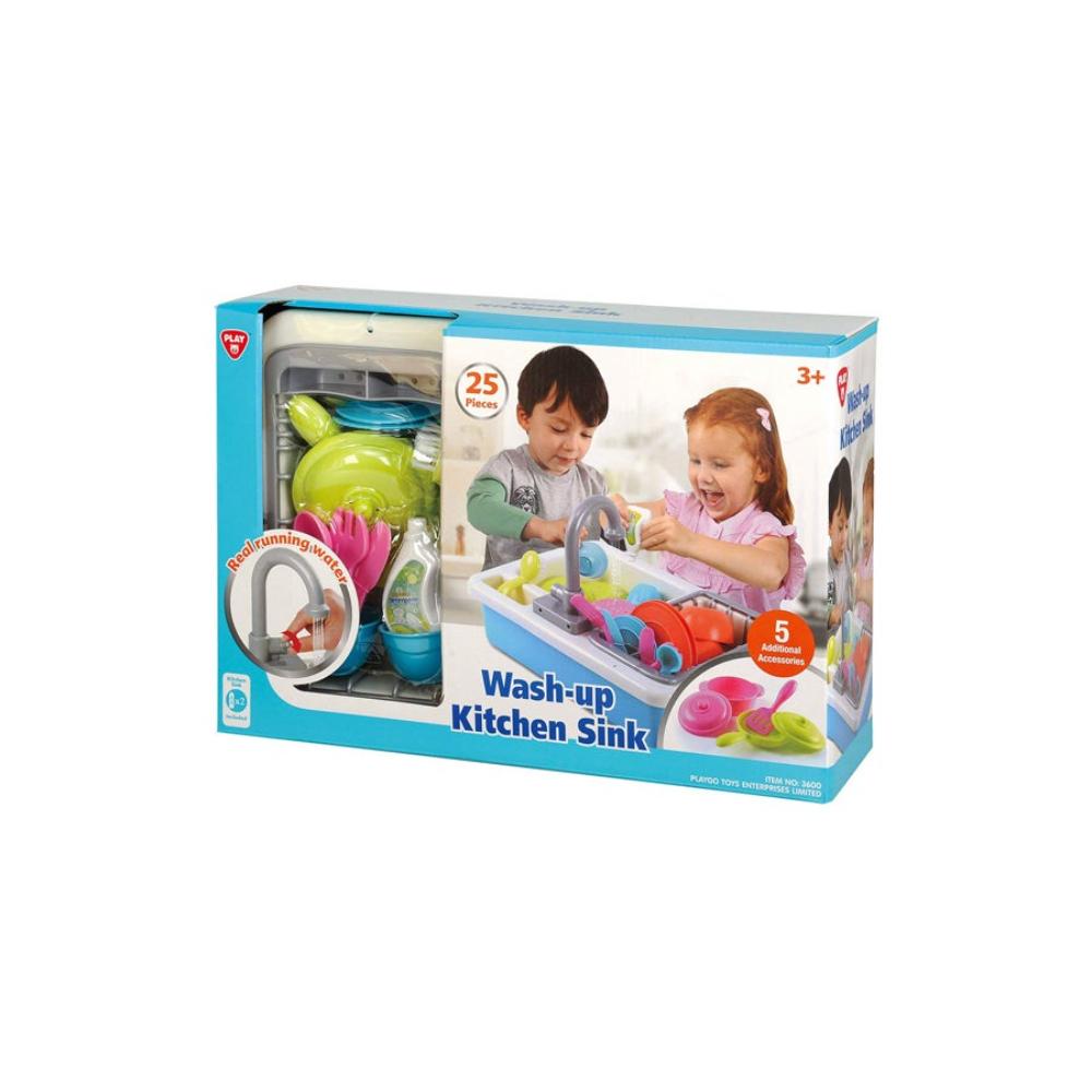 بلاي غرو لعبة إكسسوارات مطبخ للأطفال - 25 قطعة