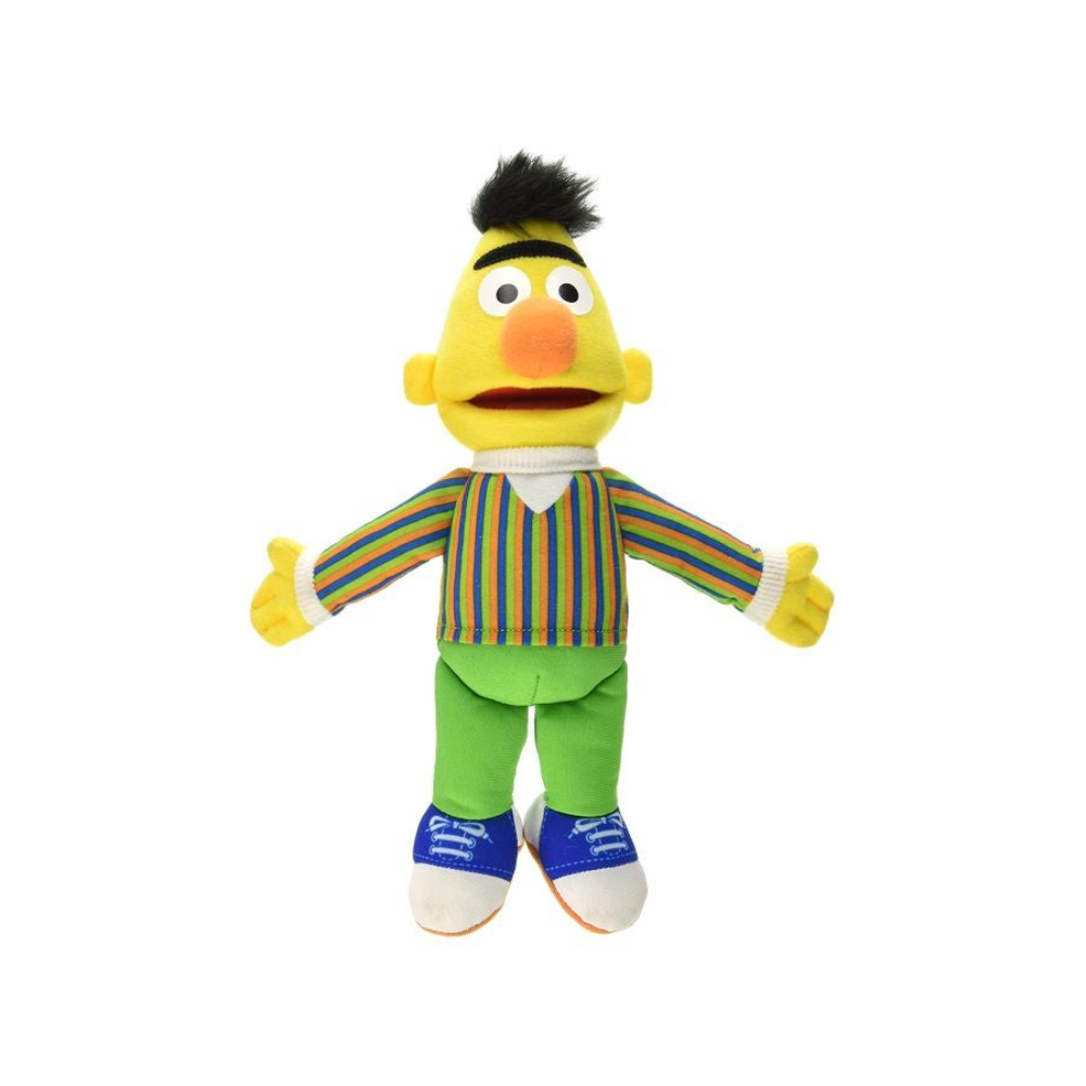 بلاي سكول دمية محشوة على شكل بيرت من مسلسل الأطفال Sesame Street - 11 بوصة
