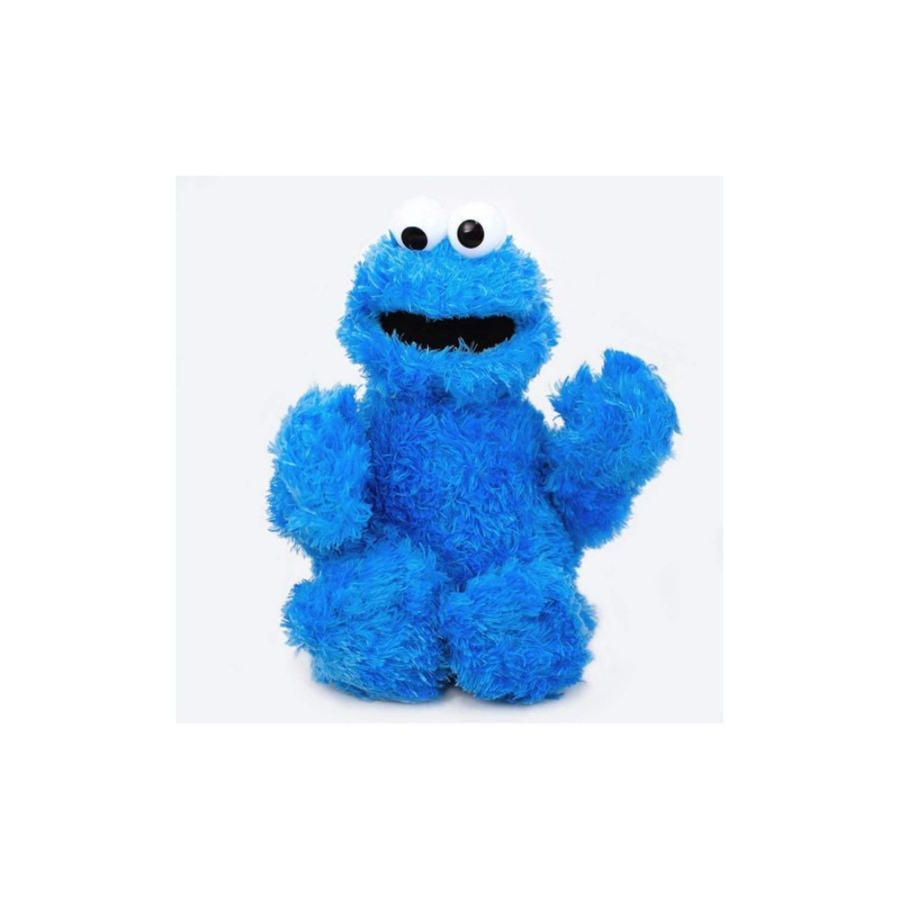 غاند دمية محشوة لشخصية كوكي مونستر من مسلسل الأطفال Sesame Street - 12 بوصة