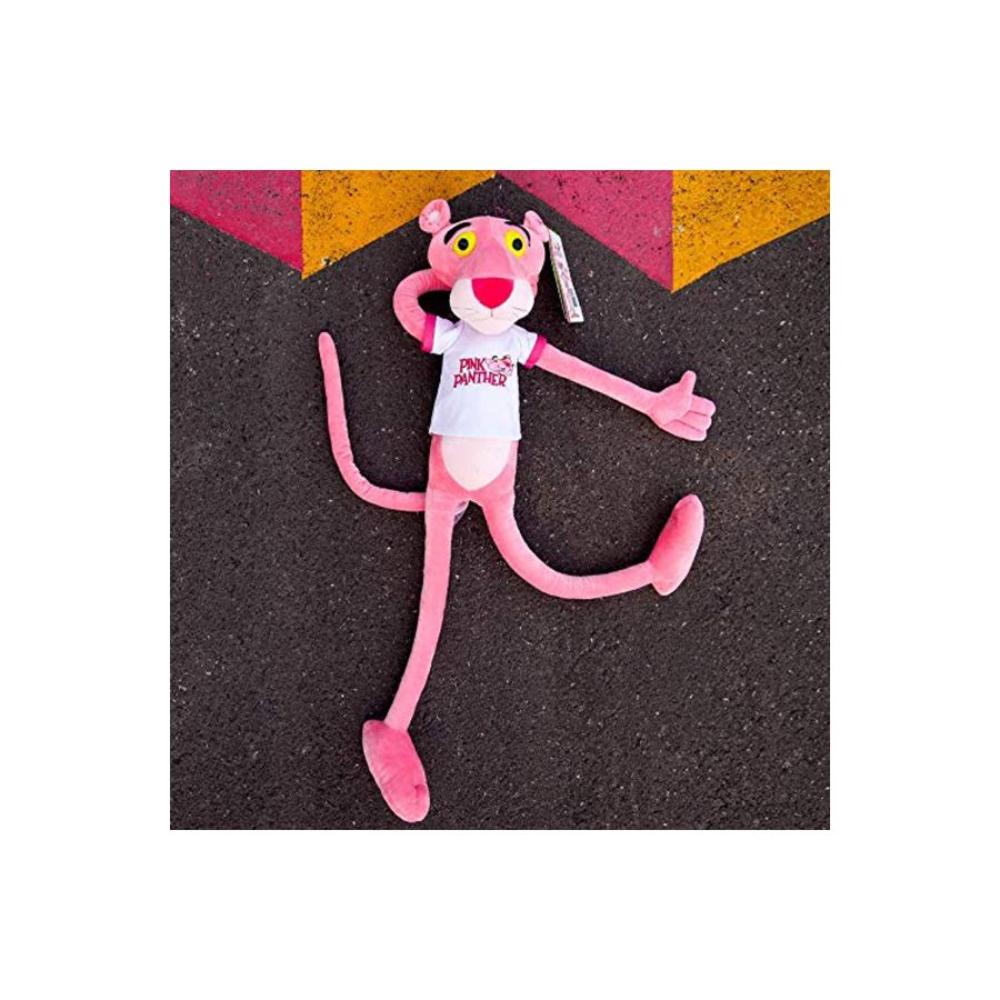 واي آند دي دمية بانثر وردي محشوة - 50 سم