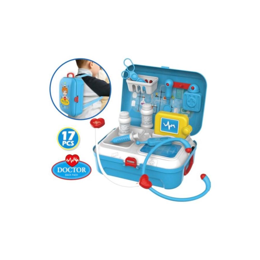 ماجيك واند مجموعة ألعاب طبيب - 17 قطعة