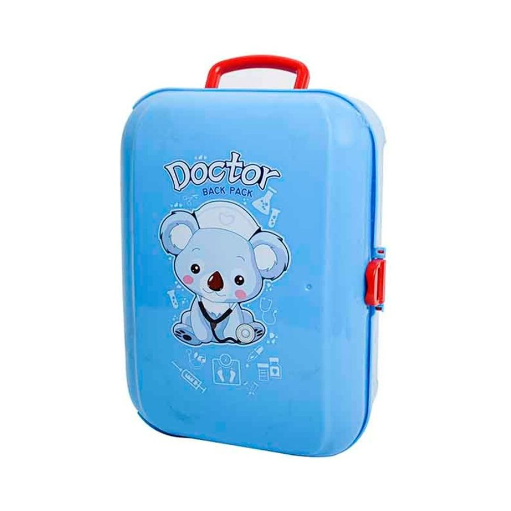  مجموعة لعبة الطبيب المحمولة للأطفال 17 قطعة - 16X23X8 سم 