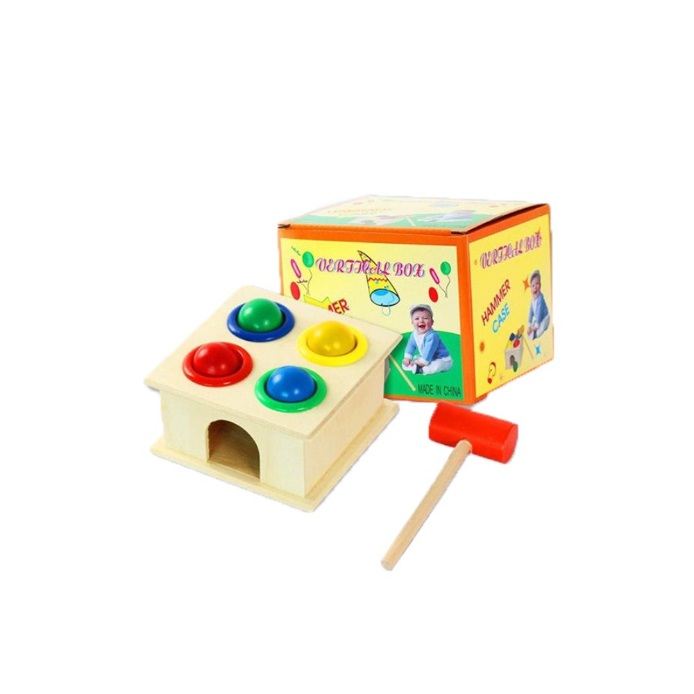  لعبة على شكل مقعد للطرق مع مطرقة