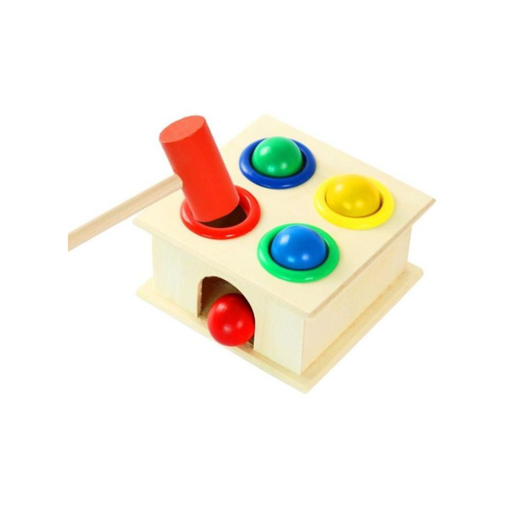  لعبة على شكل مقعد للطرق مع مطرقة