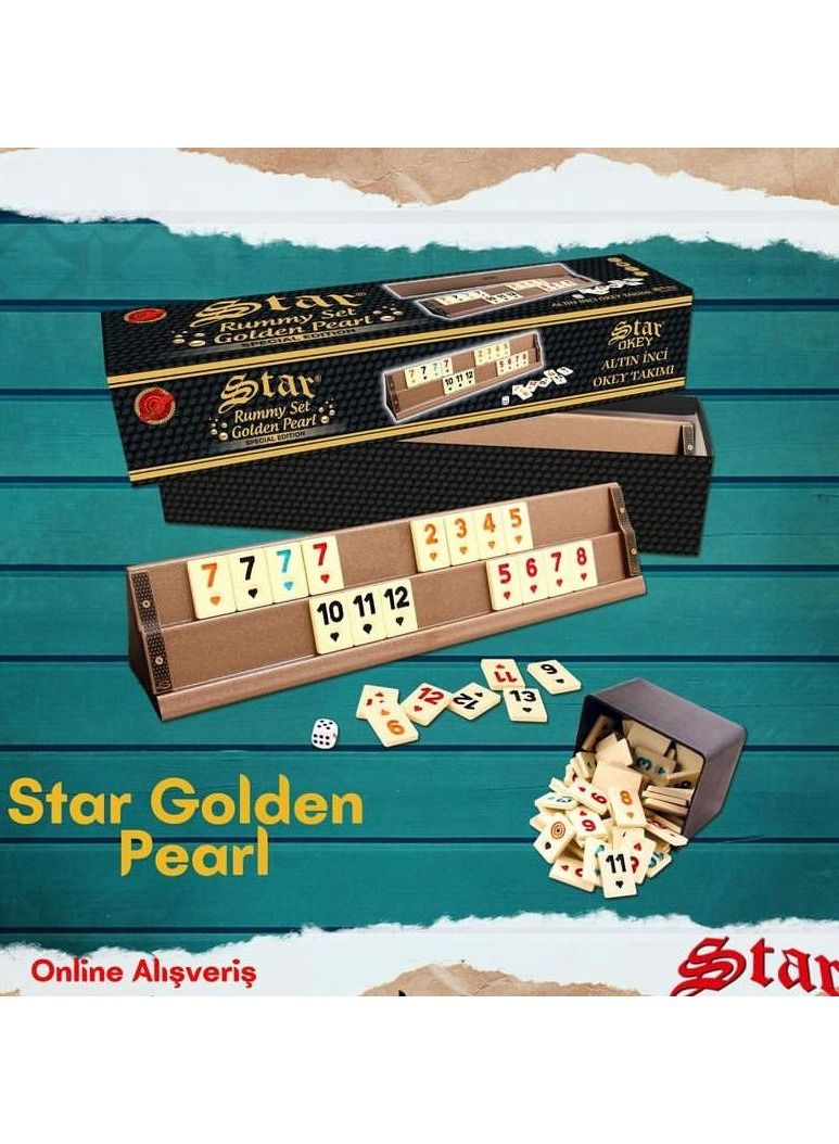 ستار لعبة أوكيه تركية خشبية مزخرفة - موديل k5193