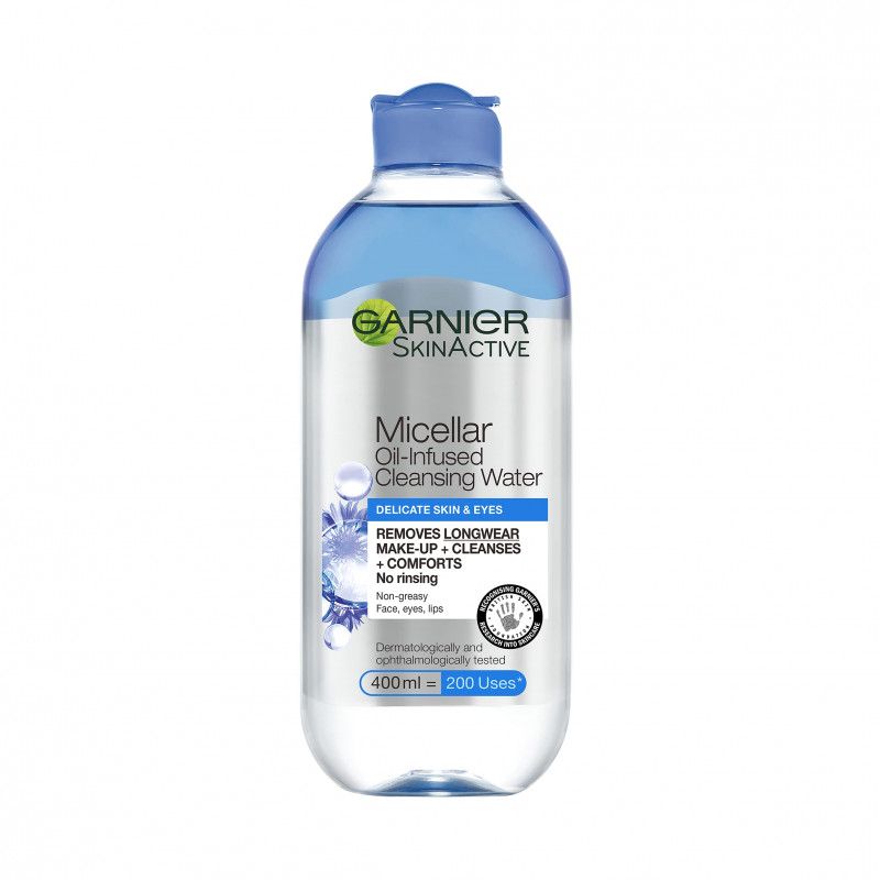 مزيل مكياج ماء ميسيلار من غارنييه باللافندر 400 مل الاصلي