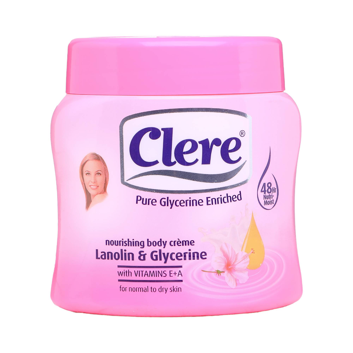 كريم كلير الغني بالجلسرين وفيتامين E و A بالانولين والجلسرين 500 مل