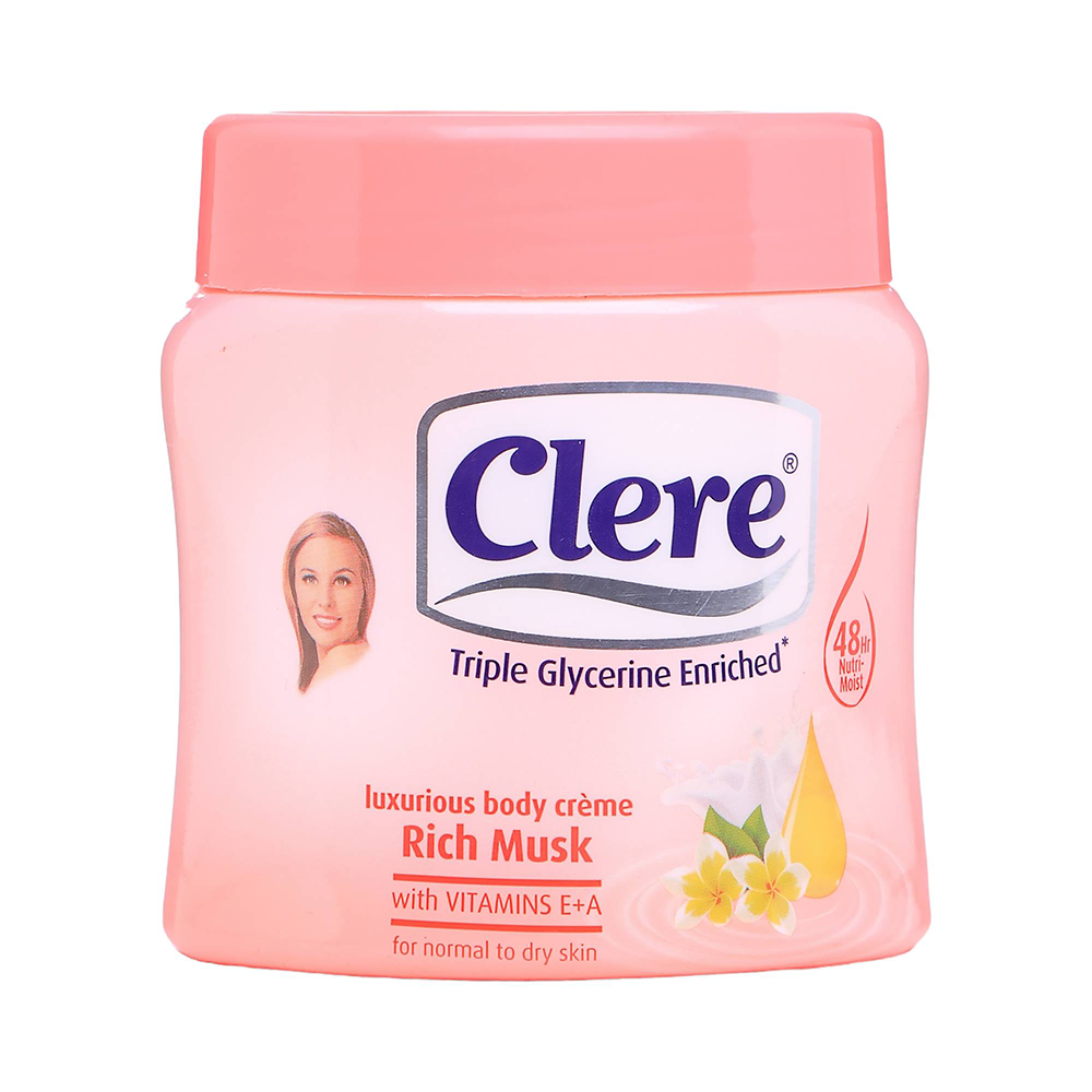 كريم الجسم بالمسك من كلير 300 مل