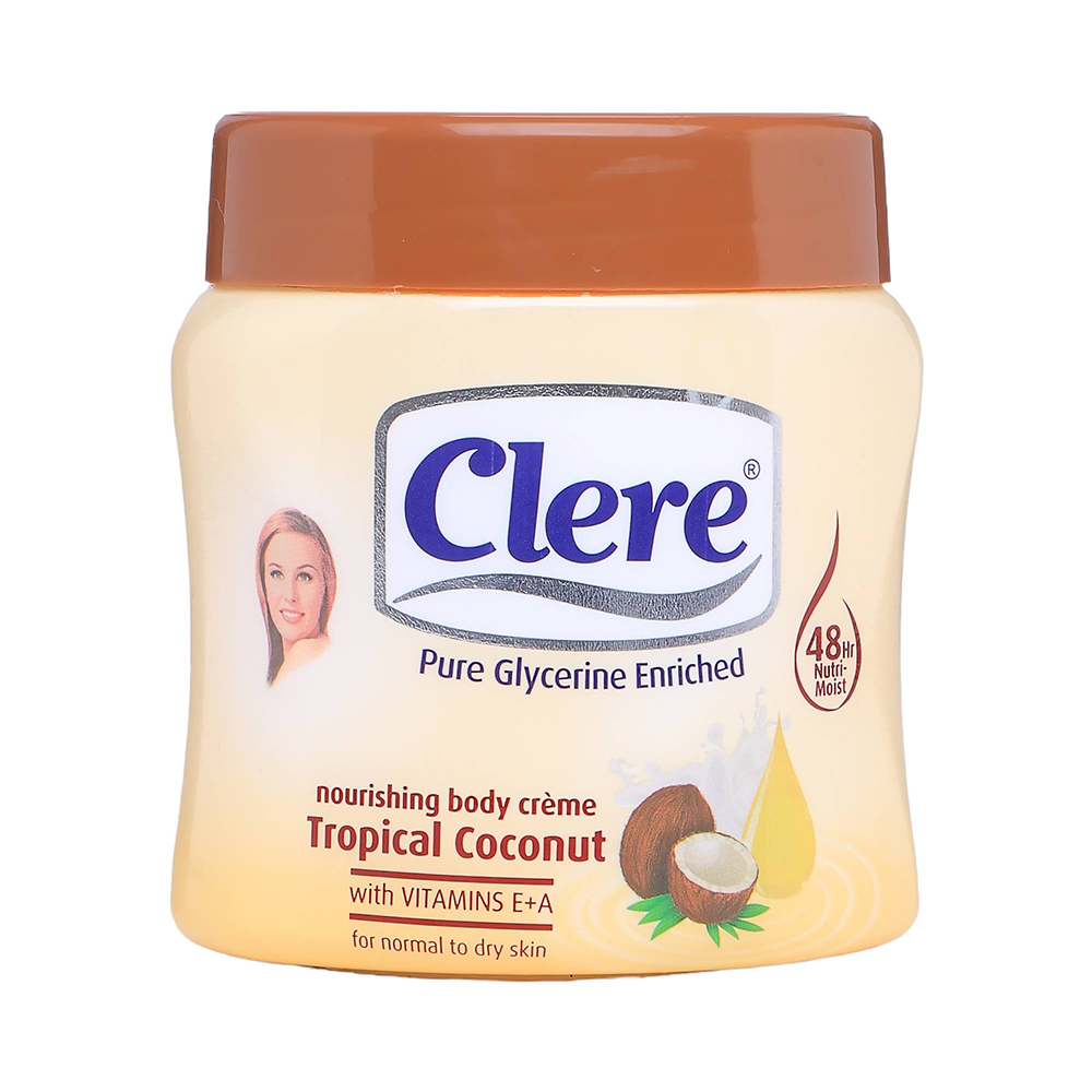 كريم للجسم من كلير بزبدة الكاكاو وجوز الهند 300 مل