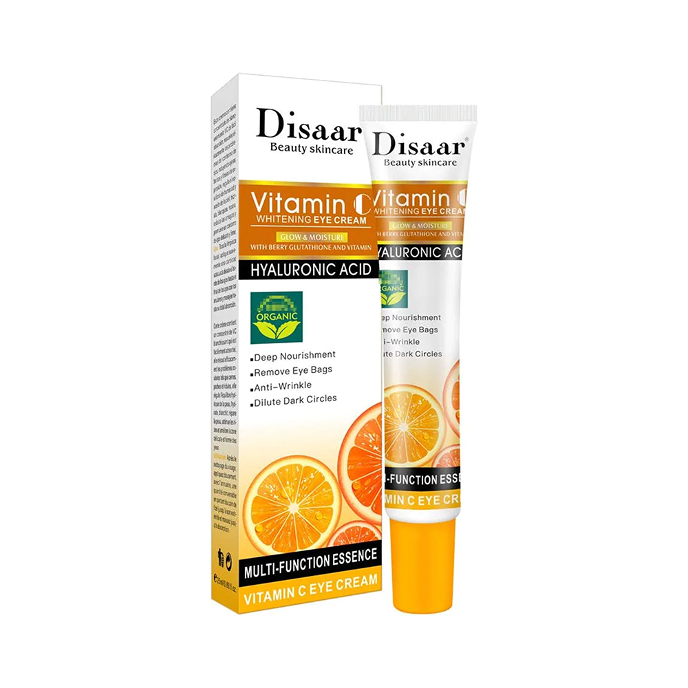 ديسار كريم للعين مضاد للتجاعيد مع فيتامين سي وحمض الهيالورونيك - 25 مل
