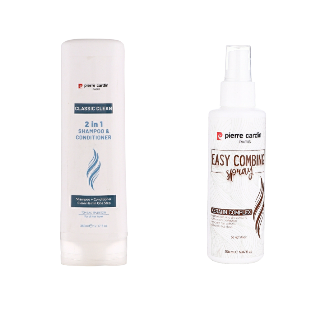 مجموعة العناية بالشعر من بيير كاردان - قطعتين
