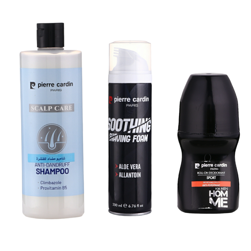 مجموعة العناية بالرجل من بيير كاردان - 3 قطع