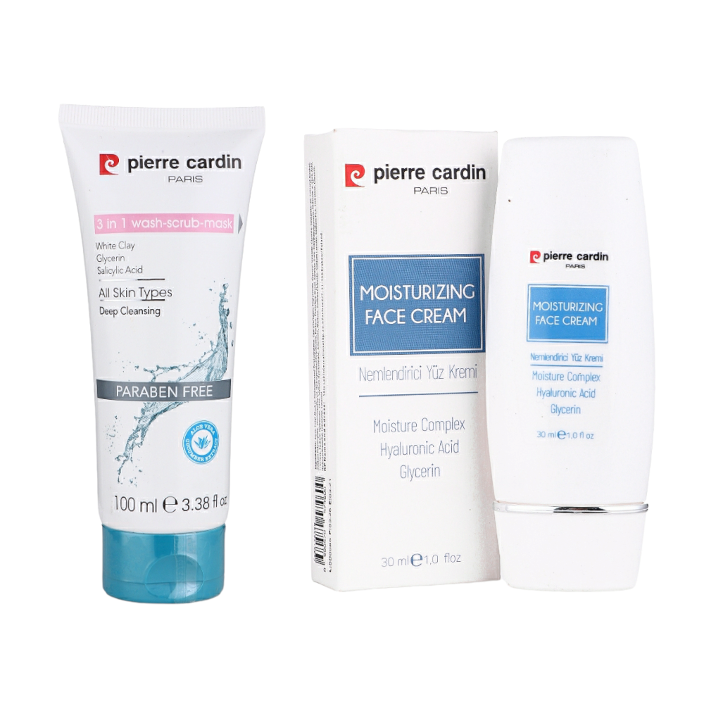 مجموعة العناية بالوجه من بيير كاردان - قطعتين