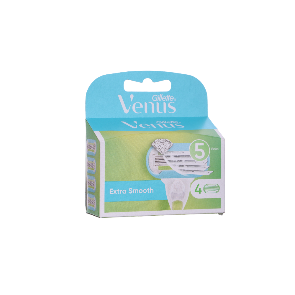 شفرة فينوس اكسترا سموث بالزيوت الافوكادوا -4 قطع