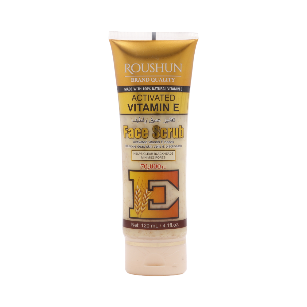 روشن مقشر الوجه بفيتامين اي - 120 مل