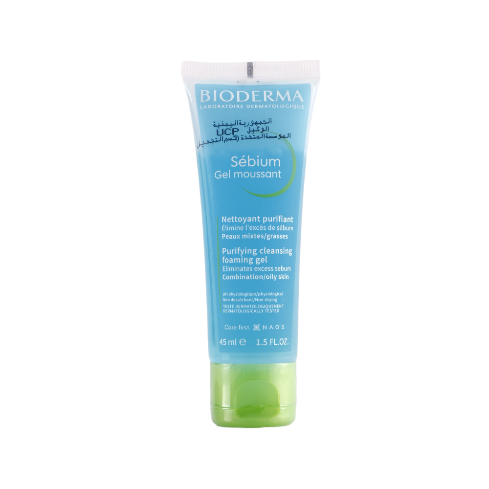 جل موناست سيبم للبشرة المختلطة من بيودرما - 45 مل