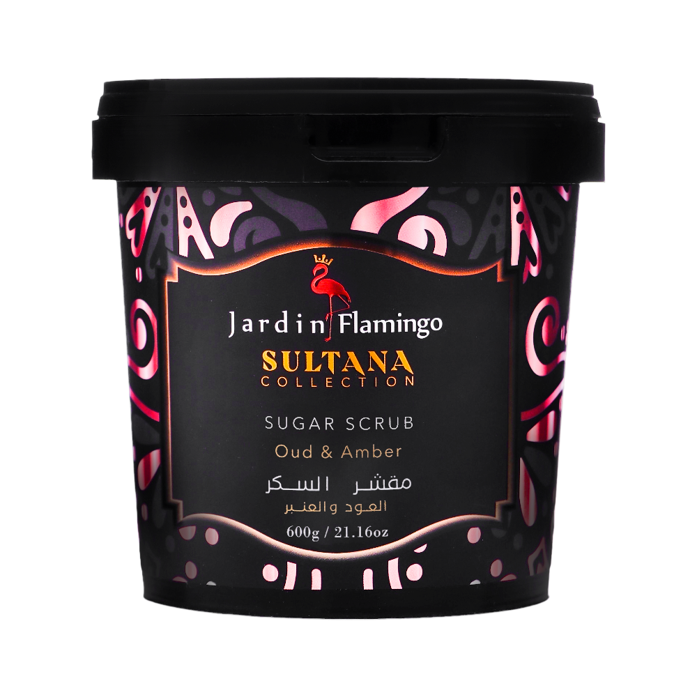 جاردن فلامينجو مقشر السكر سلطانة بالعود و العنبر - 600 جم