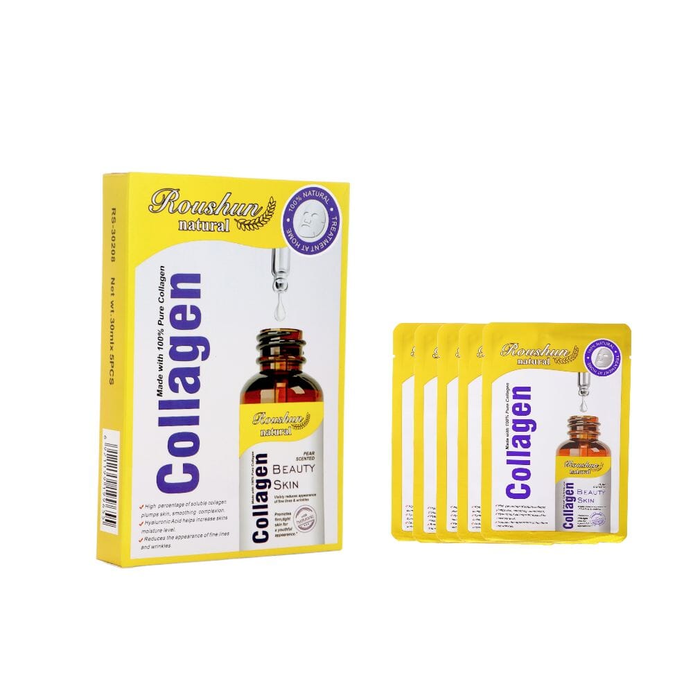 روشن قناع الكولاجين لمكافحة الشيخوخة - 5 قطع