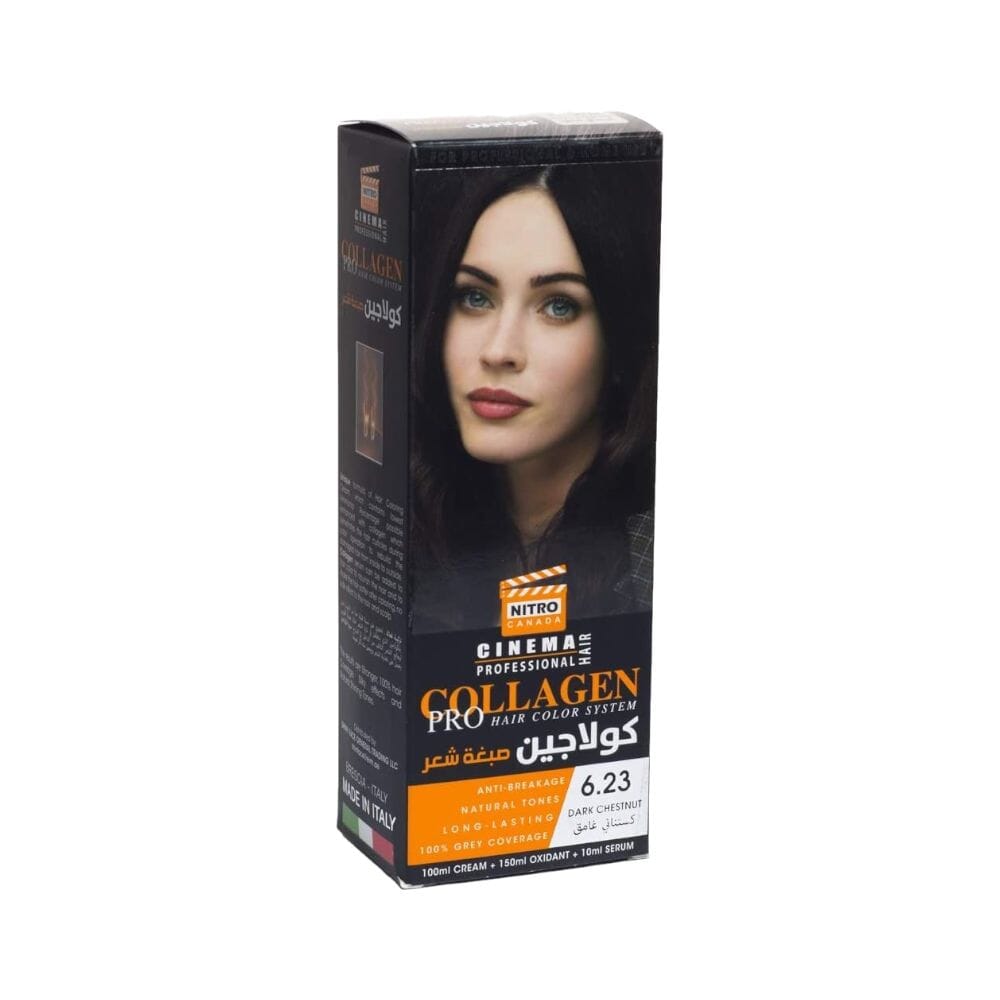 نيترو كاندا صبغة شعر كولاجين 6.23 - كستنائي غامق